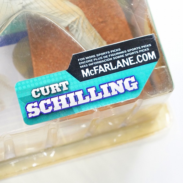 実際に弊社で買取させて頂いた【未開封】MCFARLANE/マクファーレン SPORTSPICKS アリゾナ・ダイヤモンドバックス #38 CURT SCHILLING フィギュアの画像 4枚目