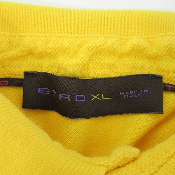 実際に弊社で買取させて頂いたETRO/エトロ 半袖ポロシャツ XLの画像 2枚目