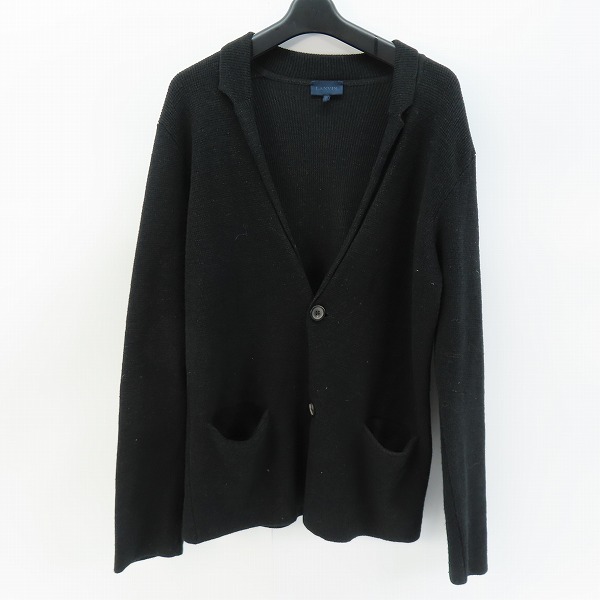 実際に弊社で買取させて頂いたLANVIN/ランバン 襟付きウールカーディガン XS