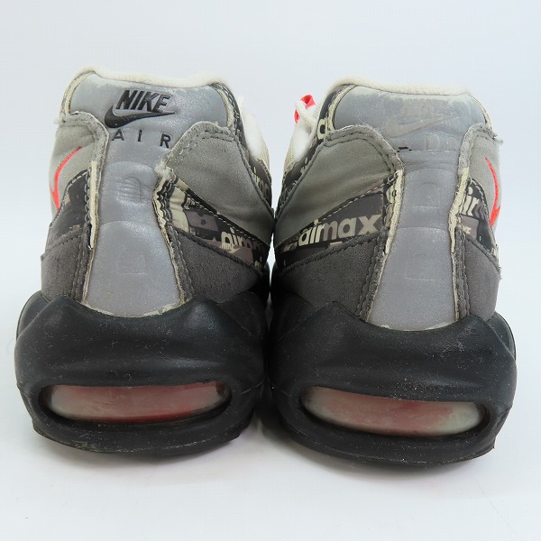実際に弊社で買取させて頂いたNIKE×atmos/ナイキ×アトモス AIR MAX 95 "WE LOVE NIKE"/エアマックス95 スニーカー AQ0925-002/27.5の画像 1枚目