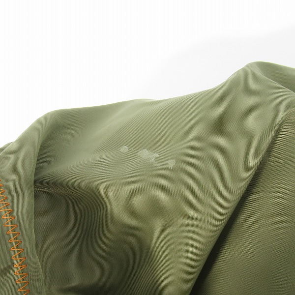 実際に弊社で買取させて頂いたkolor/カラー 22AW ナイロン サテン MA-1 ブルゾン/ジャケット 22WCM-G09111/2の画像 7枚目