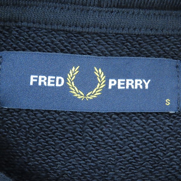 実際に弊社で買取させて頂いたFRED PERRY/フレッドペリー Tipped Hooded Sweatshirt スウェット プルオーバーパーカー M2643/Sの画像 2枚目