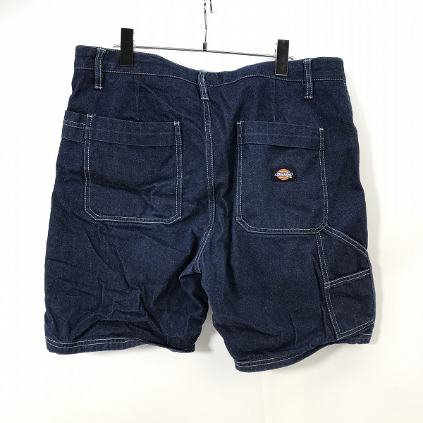 実際に弊社で買取させて頂いたSTUSSY×DICKIES/ステューシー × デッキーズ デニムショートパンツ/ハーフパンツ DI-ST-14SS02M/36の画像 1枚目