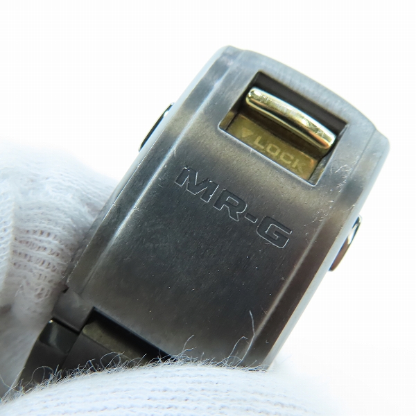 実際に弊社で買取させて頂いたG-SHOCK/Gショック MR-G 赤備え GPSハイブリッド電波ソーラー MRG-G1000B-1A4JRの画像 7枚目