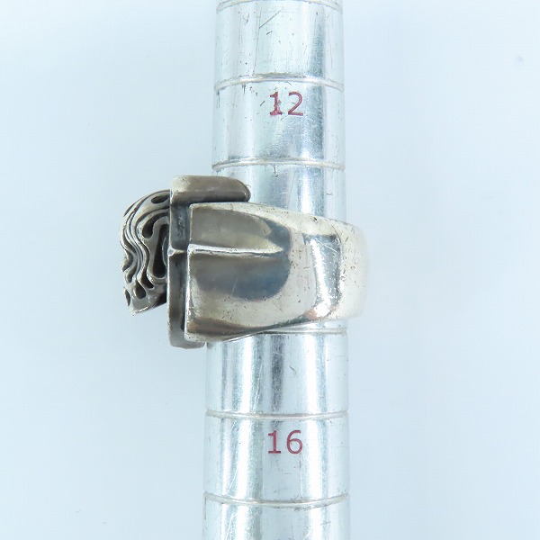 実際に弊社で買取させて頂いた【ギャラ付】Gucho/ガッチョ パイロ on ルシアーズ ホースシュー リング 14号-14.5号の画像 6枚目