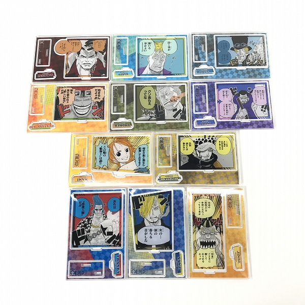 実際に弊社で買取させて頂いた【おまとめ/未開封】ONE-PIECE/ワンピース バースデイ名場面ジオラマフィギュア/アクリルスタンド サボ/ロー/サンジ 等