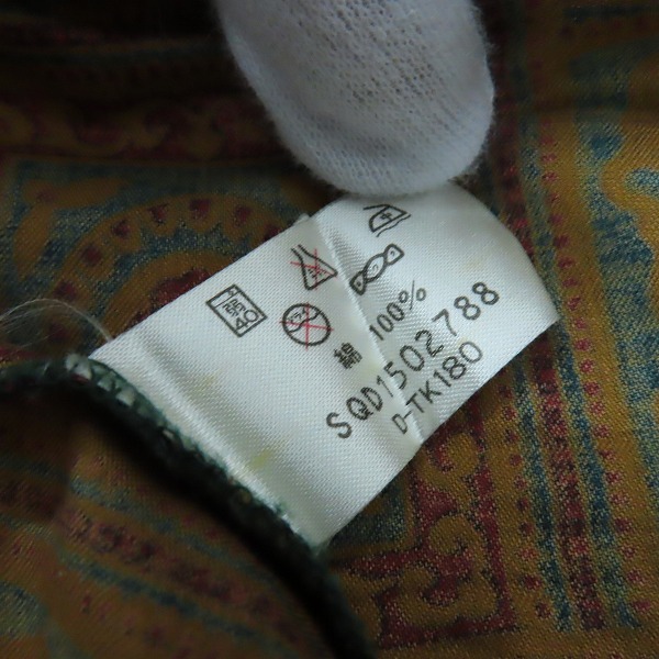 実際に弊社で買取させて頂いたBURBERRY'S/バーバリーズ 総柄 シャツ/パンツ セットアップ/Lの画像 4枚目