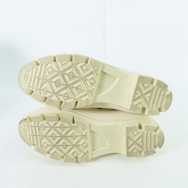 実際に弊社で買取させて頂いたCONVERSE/コンバース サイドジップ キャンバス 10ホール スニーカー 1SD165/26の画像 2枚目