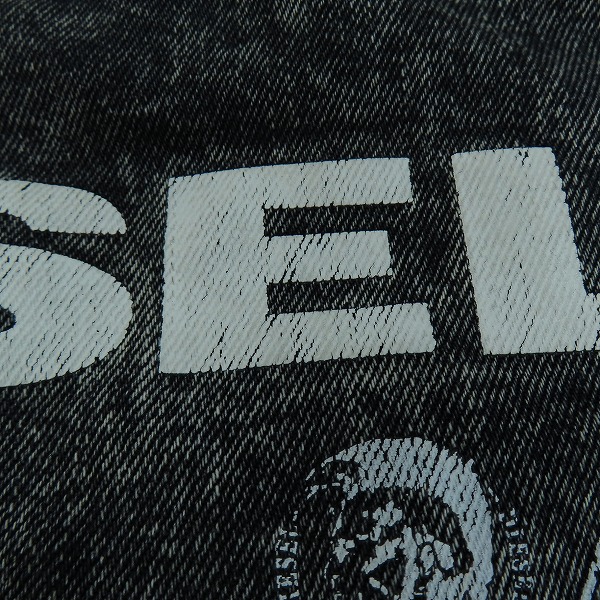 実際に弊社で買取させて頂いたDIESEL/ディーゼル デニムトートバッグの画像 6枚目