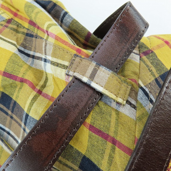 実際に弊社で買取させて頂いたBurberry London BLUE LABEL/バーバリーロンドン ブルーレーベル ノバチェック ベルト ワンピース E1J52-202-60/38の画像 8枚目