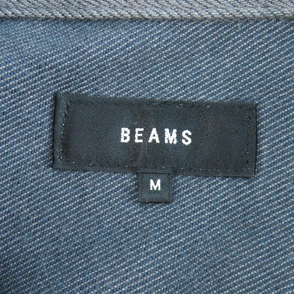 実際に弊社で買取させて頂いたBEAMS/ビームス デニムジャケット/Mの画像 2枚目