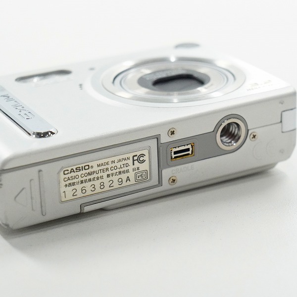 実際に弊社で買取させて頂いたCASIO/カシオ EXILIM EX-Z3 コンパクトデジタルカメラ 動作未確認の画像 6枚目