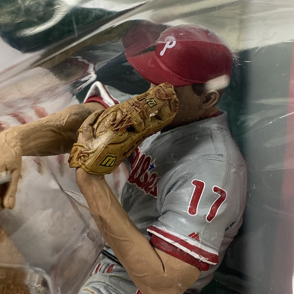 実際に弊社で買取させて頂いた【未開封】McFARLANE TOYS/マクファーレントイズ フィラデルフィア・フィリーズ #17 SCOTT ROLEN フィギュアの画像 4枚目