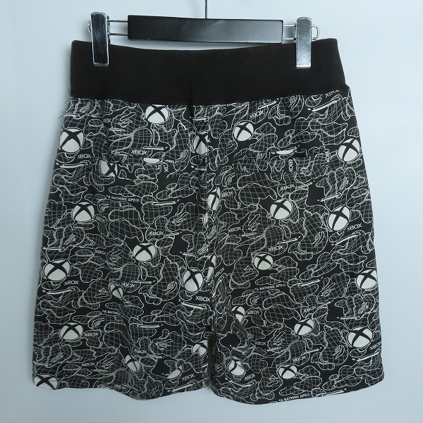実際に弊社で買取させて頂いたBAPE × XBOX/アベイシングエイプ × エックスボックス CAMO/スウェットハーフパンツ/Sの画像 1枚目