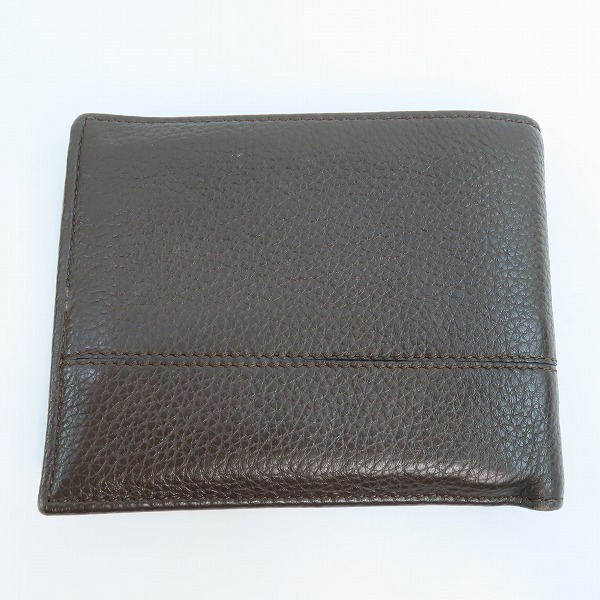実際に弊社で買取させて頂いたBVLGARI/ブルガリ レザー二つ折り財布の画像 1枚目