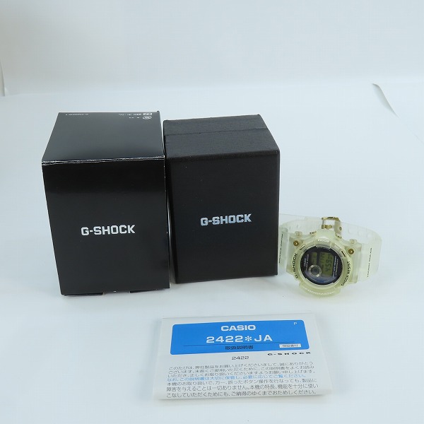 実際に弊社で買取させて頂いたG-SHOCK/Gショック 25周年記念 FROGMAN/フロッグマン グロリアスゴールド GW-225E-7JFの画像 7枚目