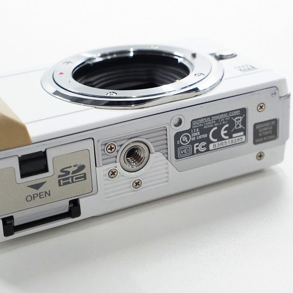 実際に弊社で買取させて頂いたOLYMPUS/オリンパス PEN E-PL1 ミラーレス 一眼カメラ デジタルカメラ ボディ 動作未確認の画像 6枚目