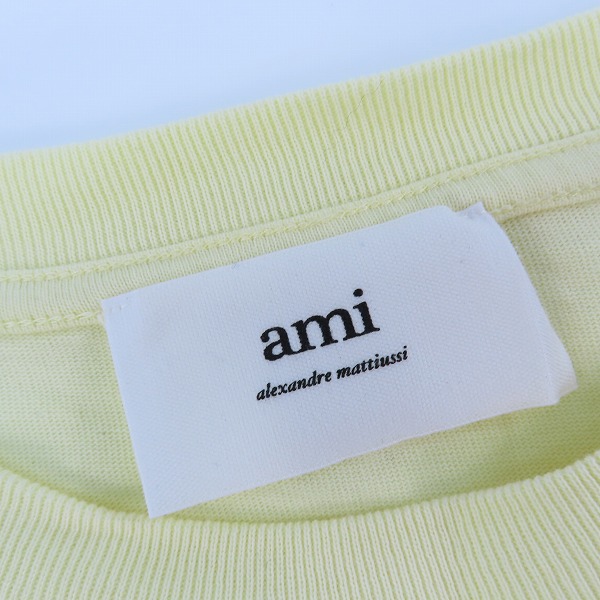 実際に弊社で買取させて頂いたami alexandre mattiussi/アミ アレクサンドルマテュッシ ハートロゴ刺繍/Tシャツ E22UTS002.726/XXXLの画像 2枚目