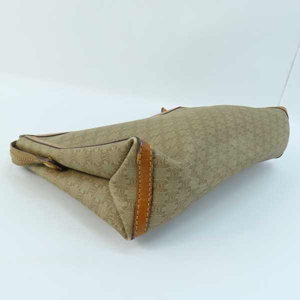 実際に弊社で買取させて頂いたCELINE/セリーヌ ロゴ マカダム柄 クラッチバッグの画像 2枚目