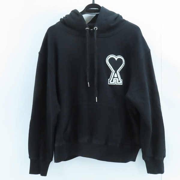 実際に弊社で買取させて頂いたami alexandre mattiussi/アミ アレクサンドルマテュッシ A logo Wappen foodie/パーカー E21HJ128.726/M