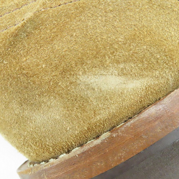 実際に弊社で買取させて頂いたWESCO/ウエスコ Custom Boss/カスタムボス エンジニアブーツ スウェードレザー 8.5Eの画像 7枚目