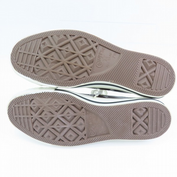 実際に弊社で買取させて頂いたCONVERSE/コンバース LEATHER ALL STAR OX/レザー オールスター ブラウン 1B418/26.0の画像 2枚目
