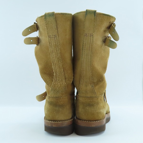 実際に弊社で買取させて頂いたWESCO/ウエスコ Custom Boss/カスタムボス エンジニアブーツ スウェードレザー 8.5Eの画像 1枚目