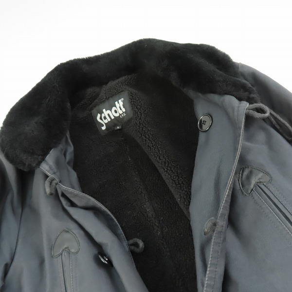 実際に弊社で買取させて頂いたSchott/ショット コードクロスショールジャケット 3132030/Lの画像 5枚目