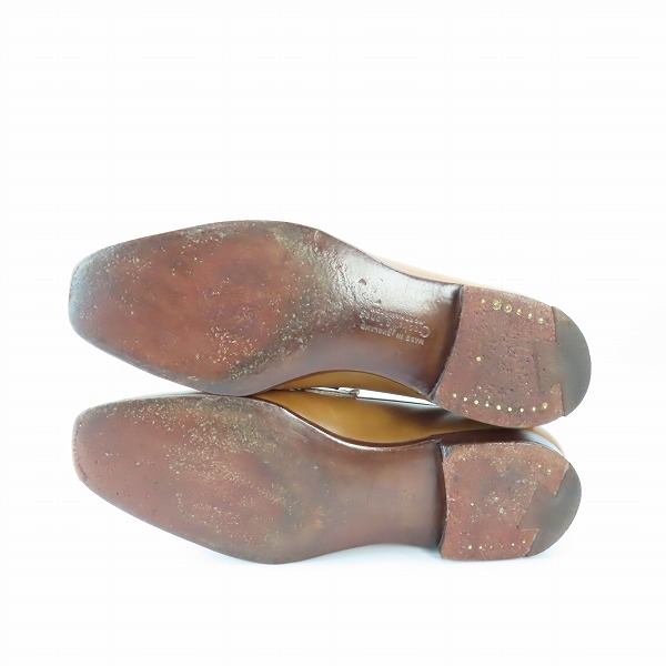 実際に弊社で買取させて頂いたCROCKETT＆JONES/クロケット＆ジョーンズ ハンドグレードライン コインローファー 5749/5.5の画像 2枚目