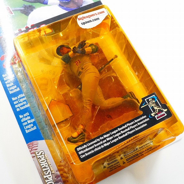 実際に弊社で買取させて頂いた【未開封】McFARLANE TOYS/マクファーレントイズ ビッグリーグチャレンジ #21 SAMMY SOSA サミー・ソーサ フィギュアの画像 3枚目