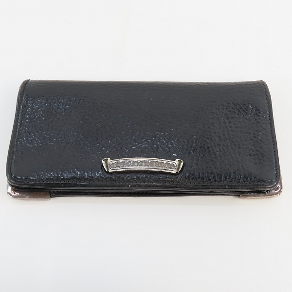 実際に弊社で買取させて頂いたCHROME HEARTS/クロムハーツ シングルフォールド ロングウォレット チップスコーナー の画像 1枚目