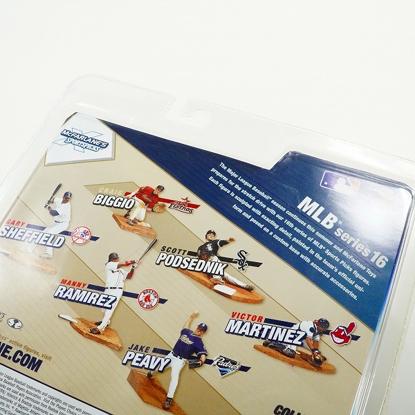 実際に弊社で買取させて頂いた【未開封】McFARLANE TOYS/マクファーレントイズ ボストン・レッドソックス #24 MANNY RAMIREZ マニー・ラミレス フィギュアの画像 7枚目