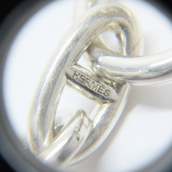 実際に弊社で買取させて頂いたHERMES/エルメス シェーヌダンクル GM 29リンク ネックレスの画像 3枚目