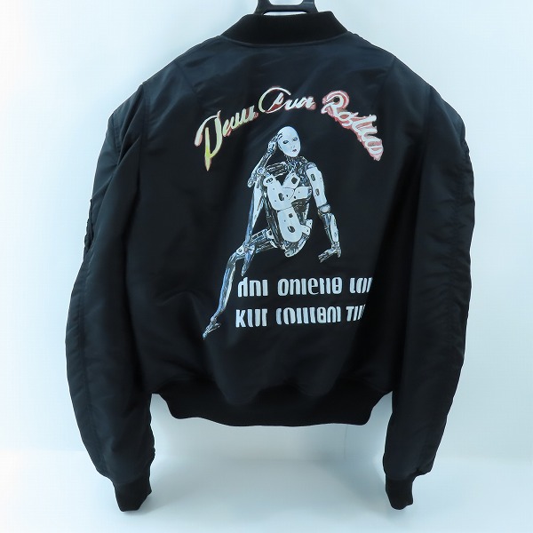 実際に弊社で買取させて頂いた【未使用】Doublet/ダブレット 24SS ROBOT SHOURDER BOMBER JACKET/ボンバージャケット  24SS08BL185/Sの画像 1枚目