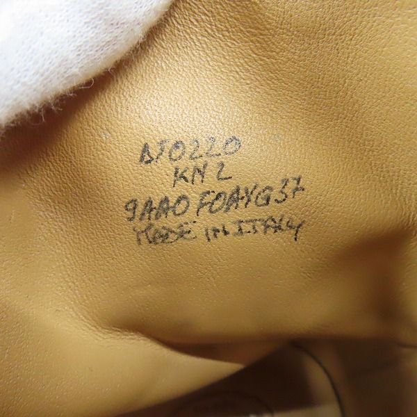 実際に弊社で買取させて頂いたnoir keininomiya ×church's/ノワール・ケイニノミヤ(ギャルソン)×チャーチ メリージェーンブーツ/シルバー/37の画像 5枚目