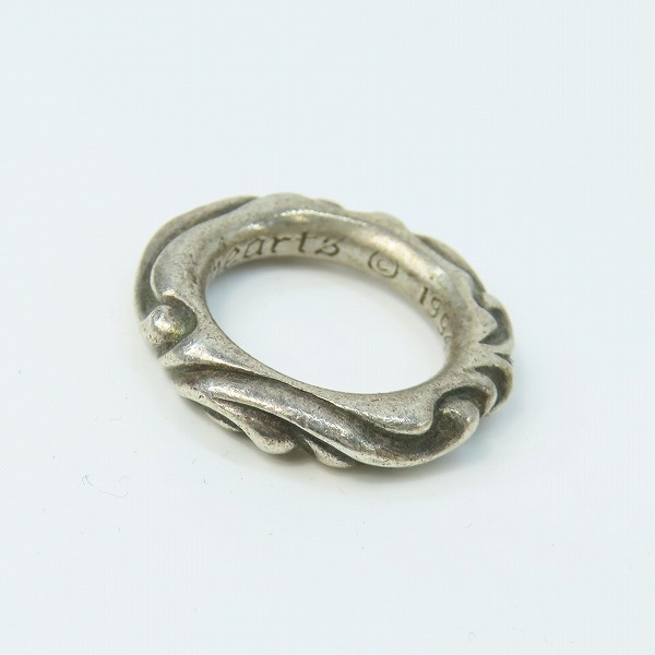 実際に弊社で買取させて頂いたCHROME HEARTS/クロムハーツ スクロールバンドリング 9号