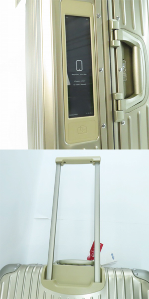 実際に弊社で買取させて頂いたRIMOWA/リモワ トパーズ チタニウム 4輪 キャリーケース/スーツケース 924.77/98Lの画像 5枚目