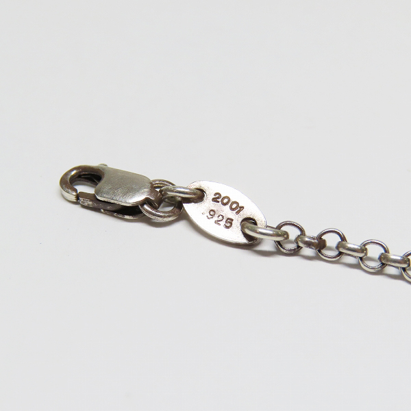 実際に弊社で買取させて頂いた(1)CHROME HEARTS/クロムハーツ ロールチェーン/ネックチェーン ネックレス/24inchの画像 3枚目