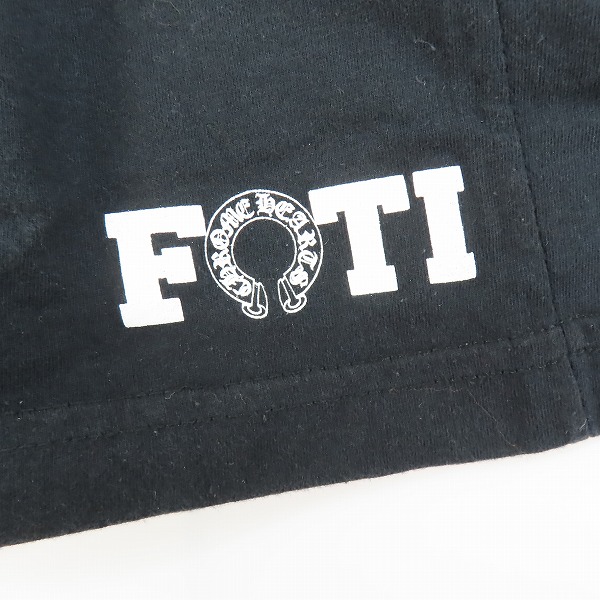 実際に弊社で買取させて頂いた【JPタグ】CHROME HEARTS/クロムハーツ FOTI フォティ プリントTシャツ/Lの画像 6枚目