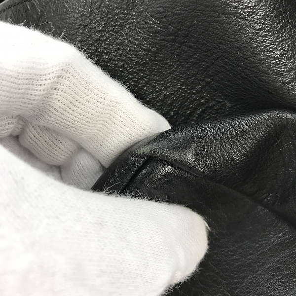 実際に弊社で買取させて頂いたJOHN LAWRENCE SULLIVAN×LORINZA/ジョンローレンスサリバン×ロリンザ レザーリュック バックパックの画像 6枚目