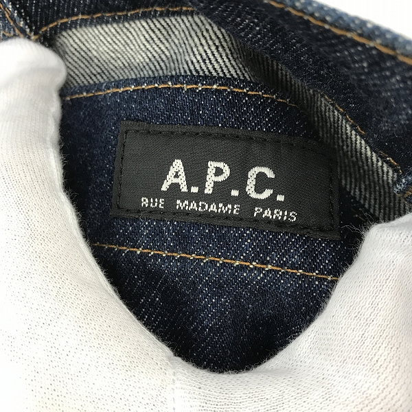実際に弊社で買取させて頂いたA.P.C./アーペーセー デニム トートバッグの画像 4枚目