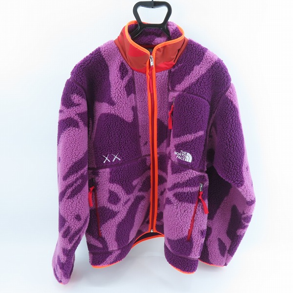 実際に弊社で買取させて頂いたTHE NORTH FACE×KAWS/ノースフェイス×カウズ フリースジャケット NF0A7WLG/M
