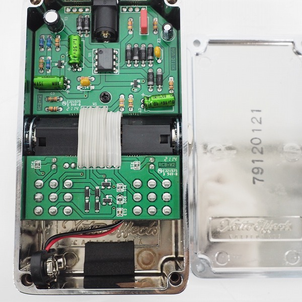 実際に弊社で買取させて頂いたXotic/エキゾチック RC Booster ブースター エフェクター【動作確認済】 の画像 7枚目