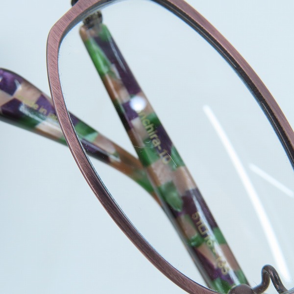 実際に弊社で買取させて頂いたLess than human/レスザンヒューマン Panchira-10 メガネフレーム アイウェア 　の画像 8枚目