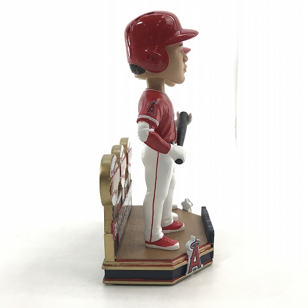 実際に弊社で買取させて頂いたFOCO PLAYER BOBBLE ボブルヘッド ロサンゼルス・エンゼルス  大谷翔平 20 Home Run 100 Strikeout Dual 首振り フィギュアの画像 4枚目