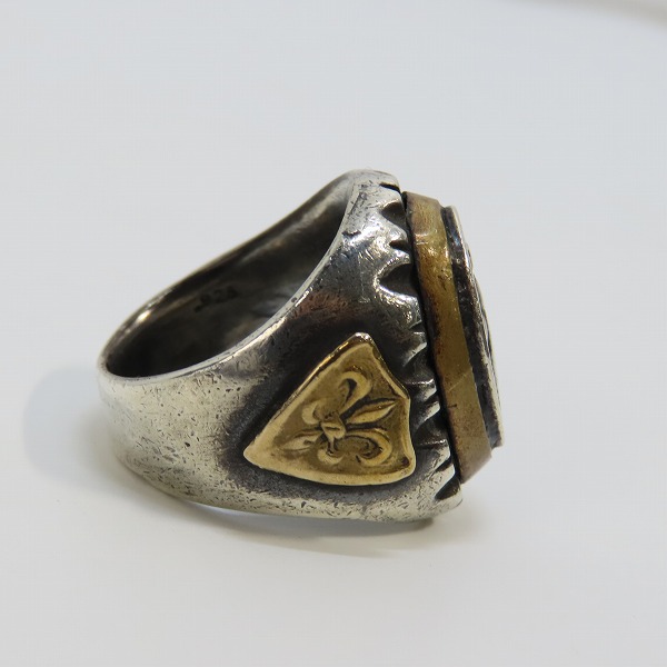 実際に弊社で買取させて頂いたHTC/エイチティーシー メキシカンリング オーバルマリア 18号の画像 3枚目