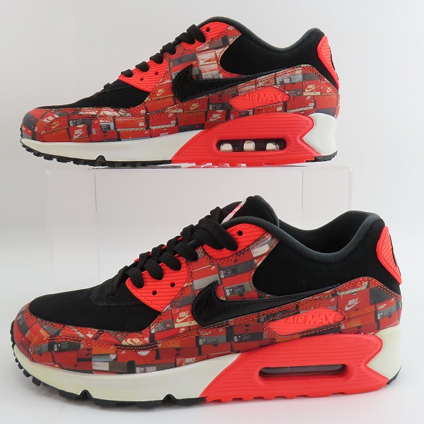 実際に弊社で買取させて頂いたNIKE×atmos/ナイキ×アトモス AIR MAX 90 PRNT WE LOVE NIKE/エアマックス90 プリント AQ0926-001/27.5の画像 3枚目