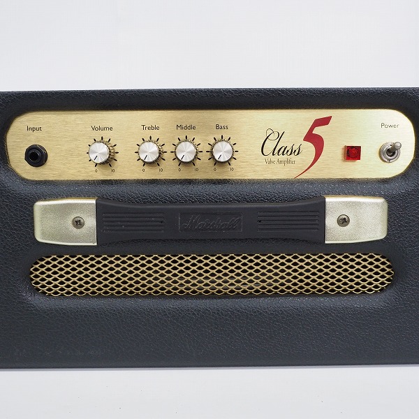 実際に弊社で買取させて頂いた★Marshall/マーシャル Class 5 C5 5W チューブ ギター用コンボアンプ【動作確認済】 の画像 4枚目