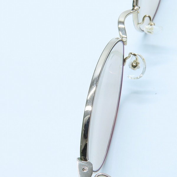 実際に弊社で買取させて頂いた999.9/フォーナインズ  TITANIUM メガネフレーム/アイウェア S-761Tの画像 7枚目