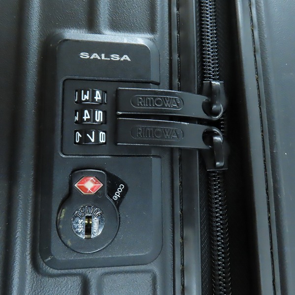 実際に弊社で買取させて頂いたRIMOWA/リモワ SALSA/サルサ マルチホイール/4輪 スーツケース/キャリーバッグ 810.63の画像 7枚目